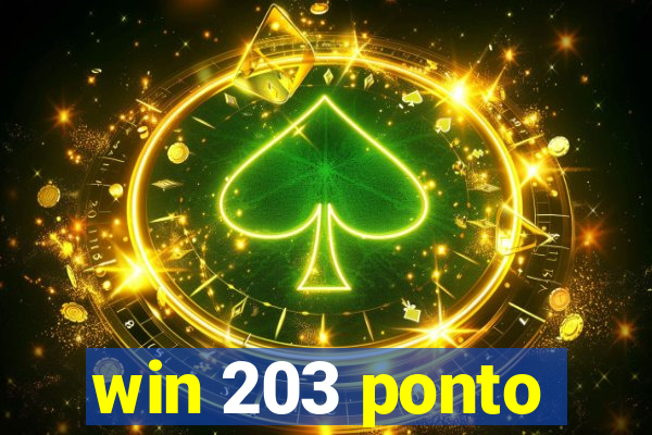win 203 ponto